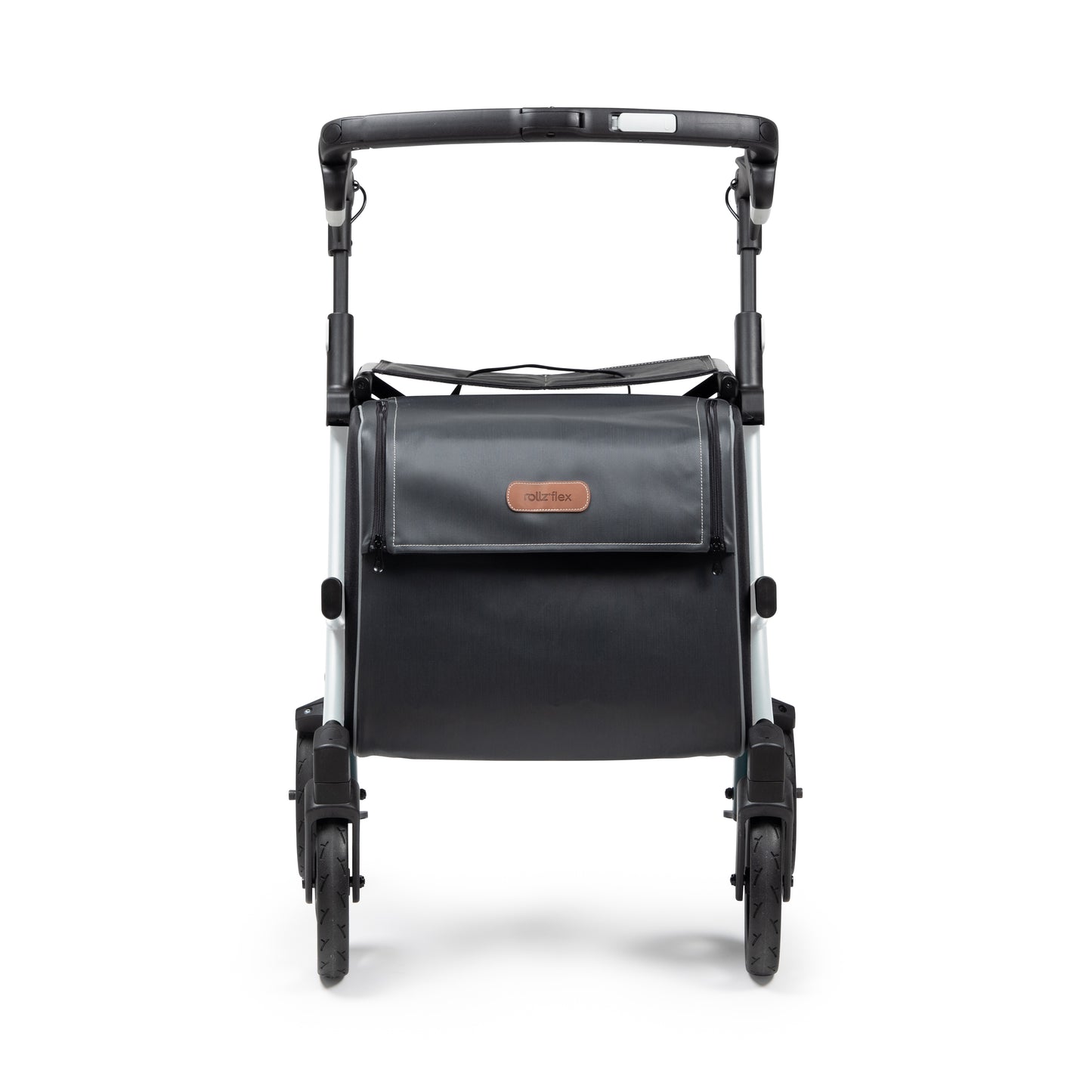 Lichtgewicht Rollator Rollz Flex - 2 - Wit - Classic Brake - Hulpmiddeldiscounter.nl