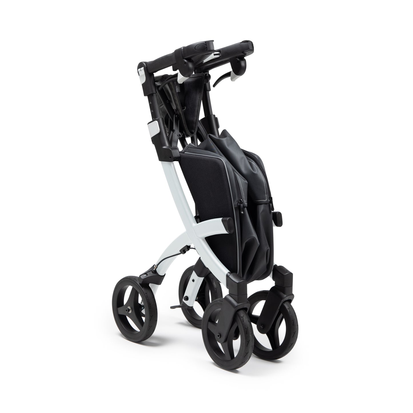 Lichtgewicht Rollator Rollz Flex - 2 - Wit - Classic Brake - Hulpmiddeldiscounter.nl