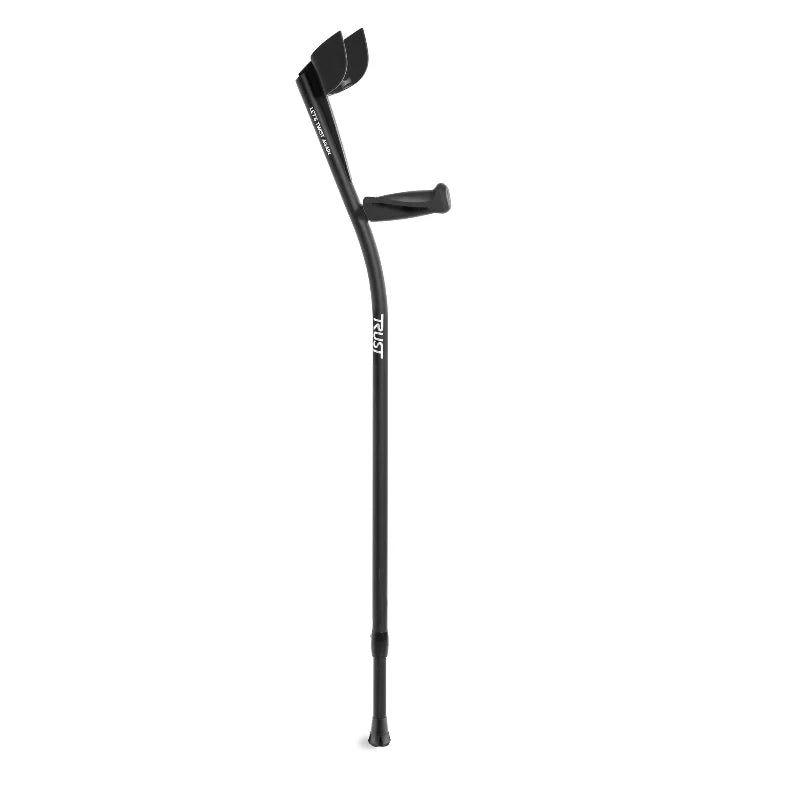 Krukken -Let's Twist Crutch Black-Black - Hulpmiddeldiscounter.nl