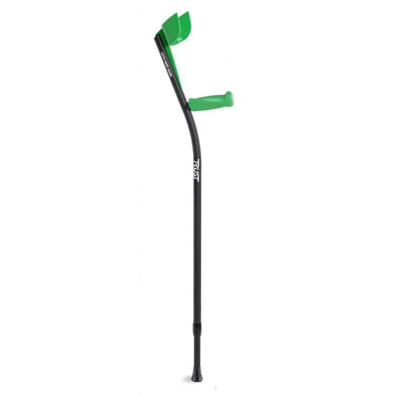 Krukken -Let's Twist Crutch Black-Black - Hulpmiddeldiscounter.nl