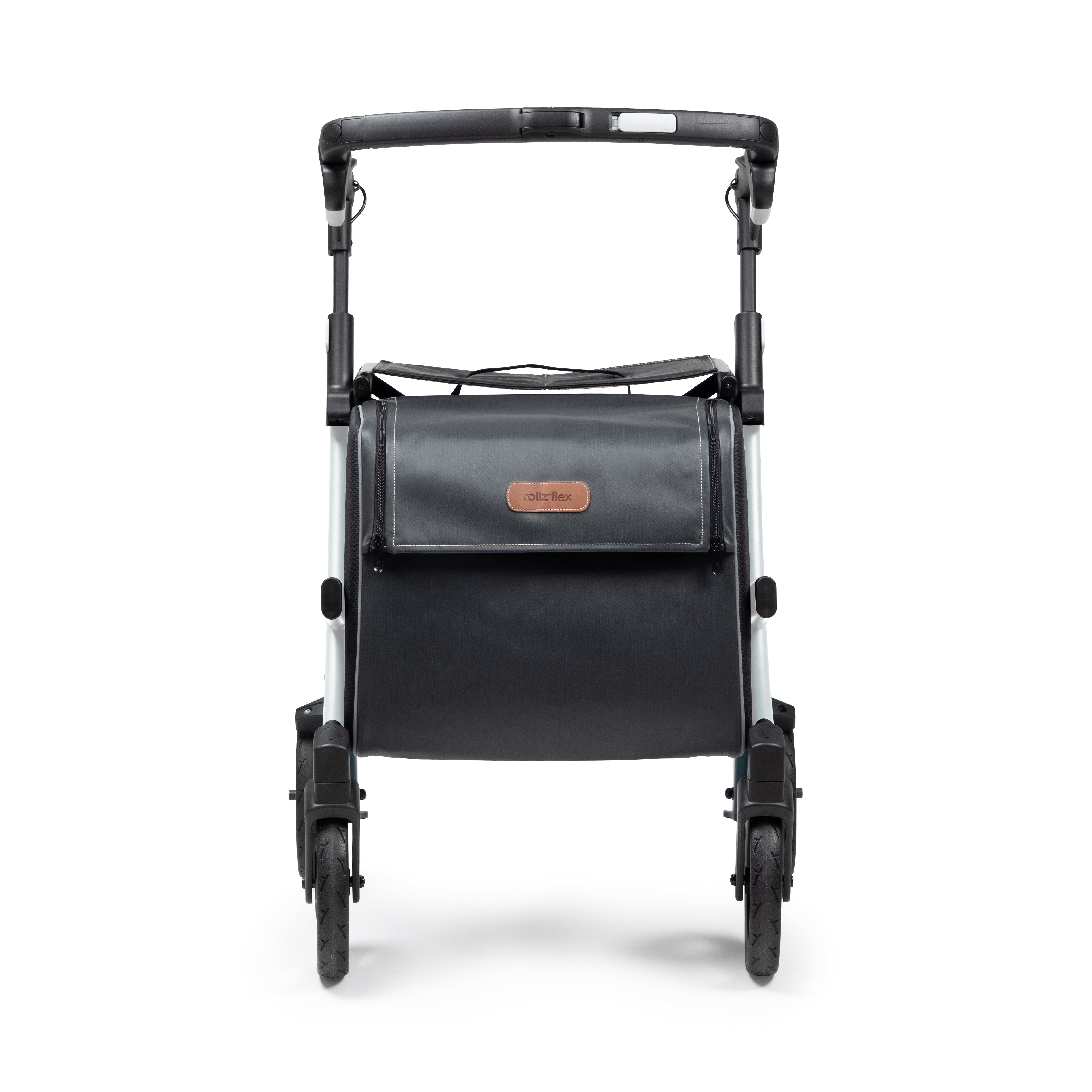 Lichtgewicht rollator Rollz Flex - 2 - wit - classic brake {{ variant_name }} {{ option1 }} {{ option2 }} kopen bij Hulpmiddeldiscounter