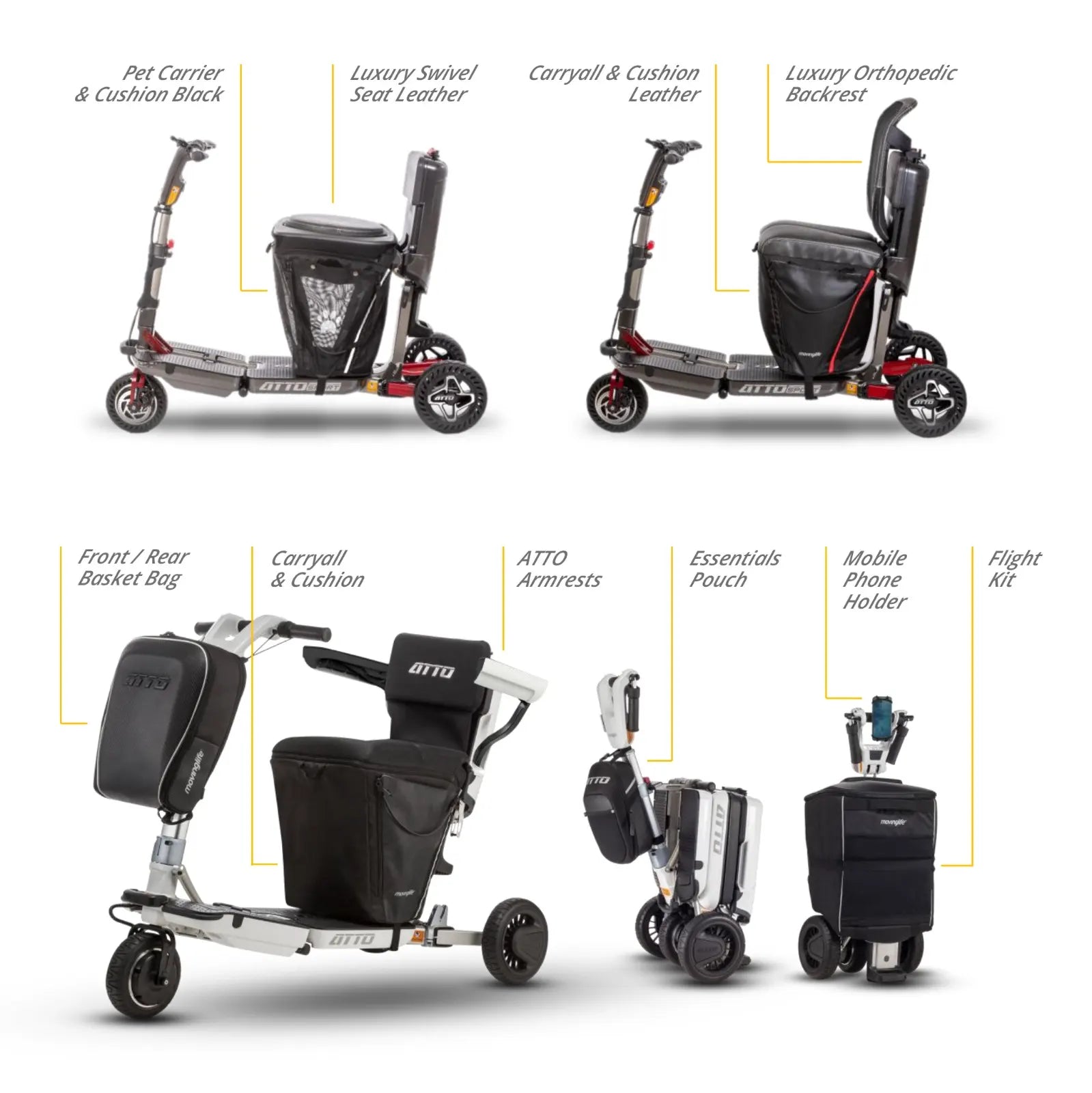 Atto standaard scootmobiel 