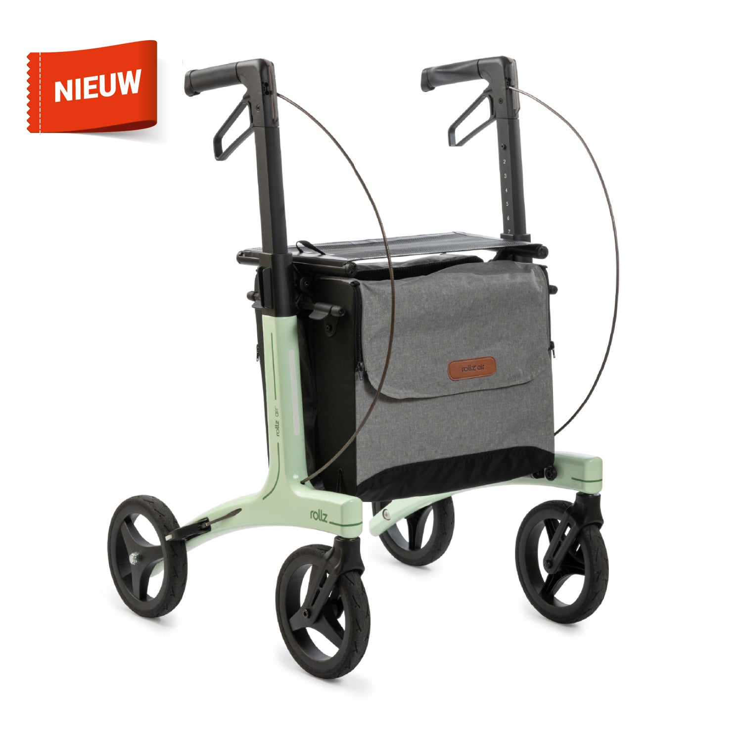 Rollz Air lichtgewicht rollator – stabiel en comfortabel