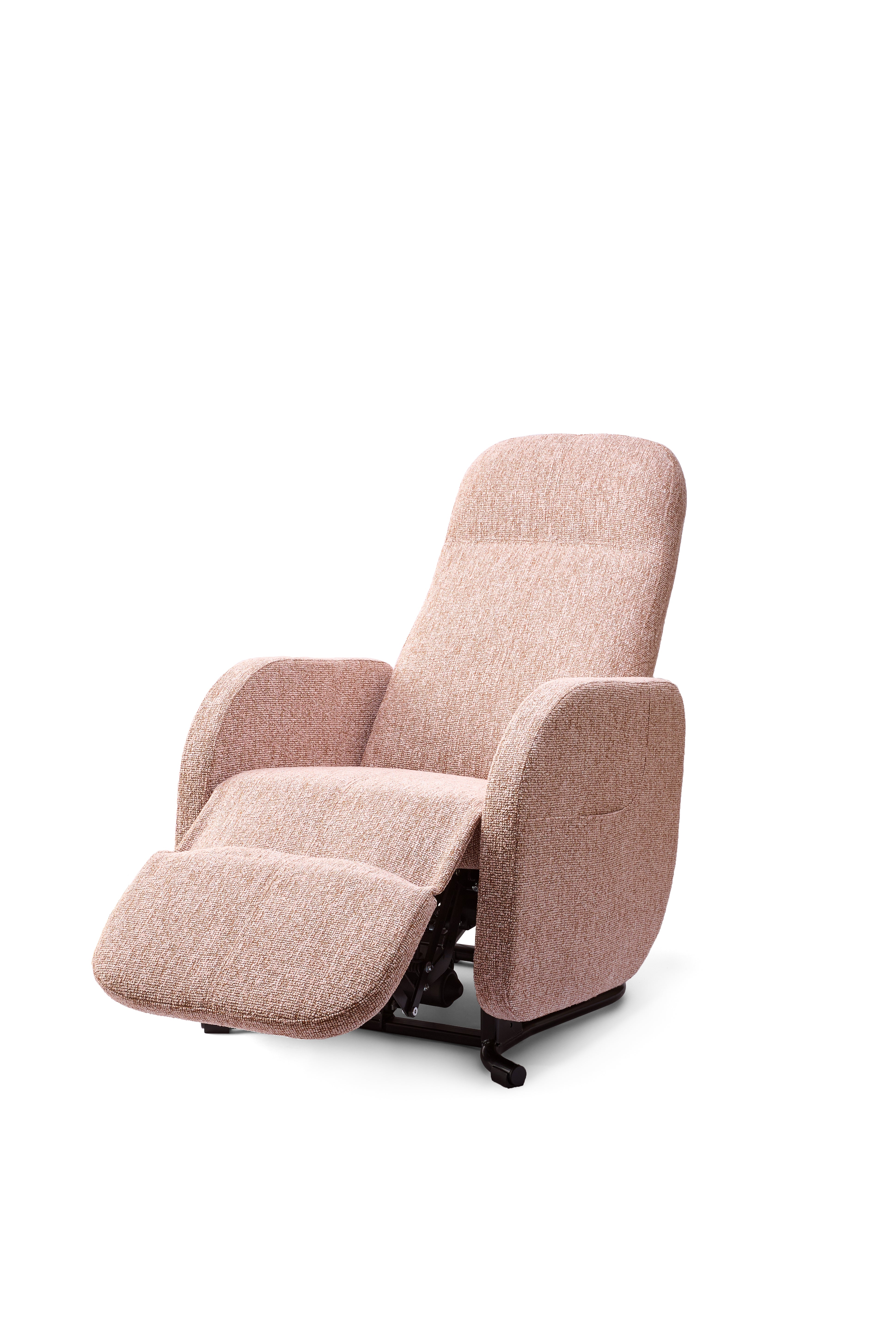 Beemster Beige Stehstühle – luxuriöser elektrischer Sessel mit Doppelmotor – 2er-Set 