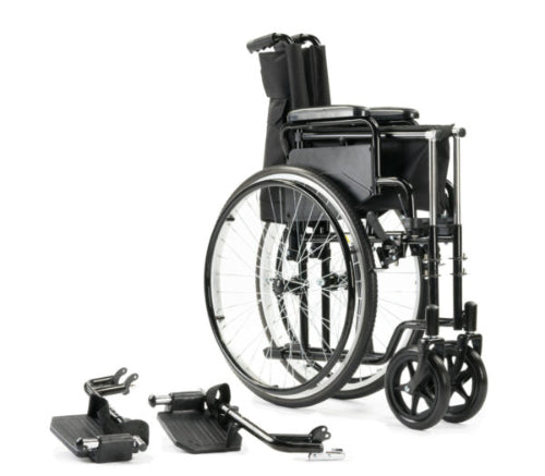 Opvouwbare rolstoel M1 Plus - 50 cm {{ variant_name }} {{ option1 }} {{ option2 }} kopen bij Hulpmiddeldiscounter