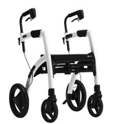 Lichtgewicht Rollator Rollz Motion 2 - 3-in-1 Rollator en Rolstoel - Pebble White {{ variant_name }} {{ option1 }} {{ option2 }} kopen bij Hulpmiddeldiscounter