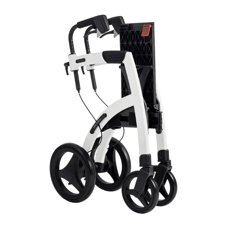 Lichtgewicht Rollator Rollz Motion 2 - 3-in-1 Rollator en Rolstoel - Pebble White {{ variant_name }} {{ option1 }} {{ option2 }} kopen bij Hulpmiddeldiscounter