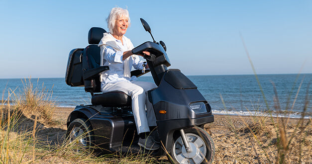 Afikim Breeze S3  scootmobiel voor buiten 18 km/u