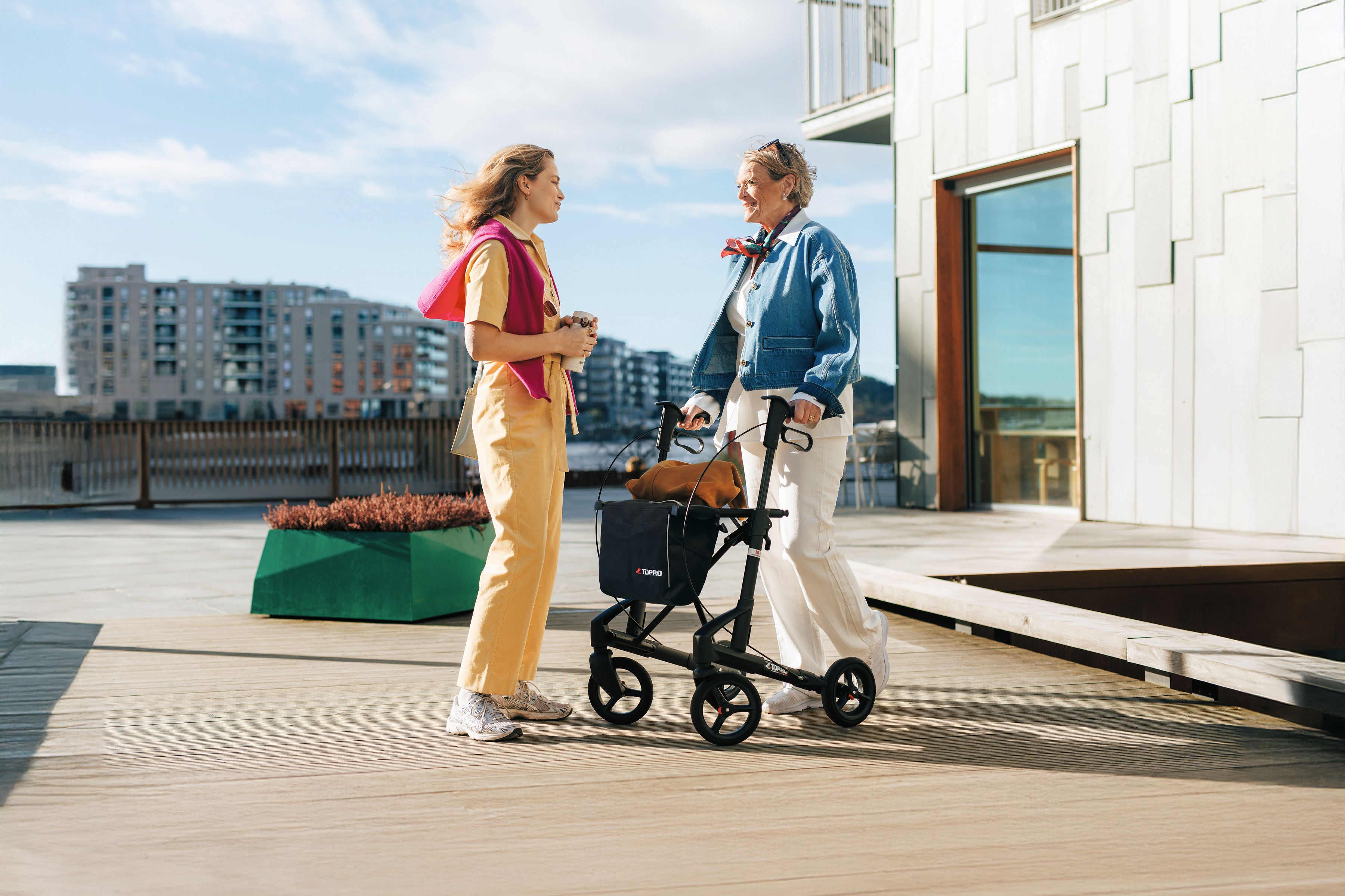 Lichtgewicht rollator – Topro Troja 5G stabiele en comfortabele rollator