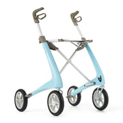 Carbon rollator licht blauw