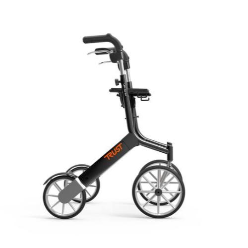 Lichtgewicht Rollator Mat Zwart-Let's Go Out {{ variant_name }} {{ option1 }} {{ option2 }} kopen bij Hulpmiddeldiscounter