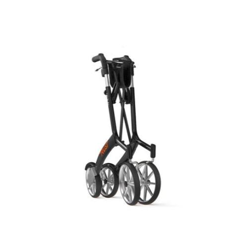 Lichtgewicht Rollator Mat Zwart-Let's Go Out - Hulpmiddeldiscounter.nl