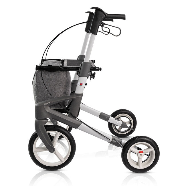 Buitenrollator met grote wielen – Topro Olympos ATR Black Series SLIM