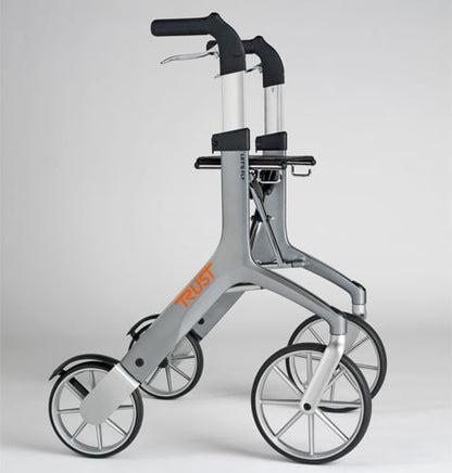 Lichtgewicht Rollator Let's Fly Out , Met Tasje