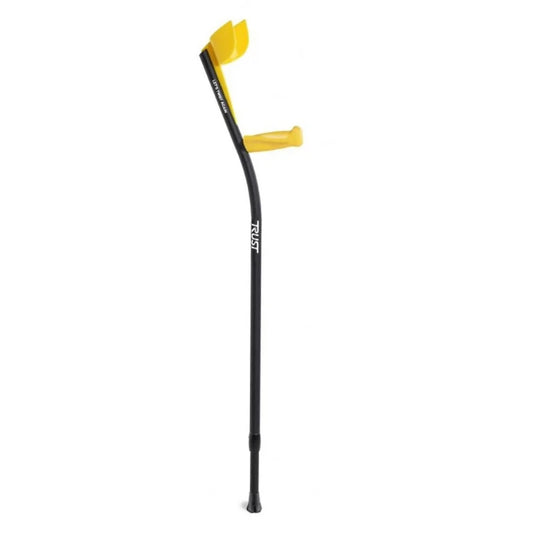 Krukken -Let's Twist Crutch Black-Black - Hulpmiddeldiscounter.nl